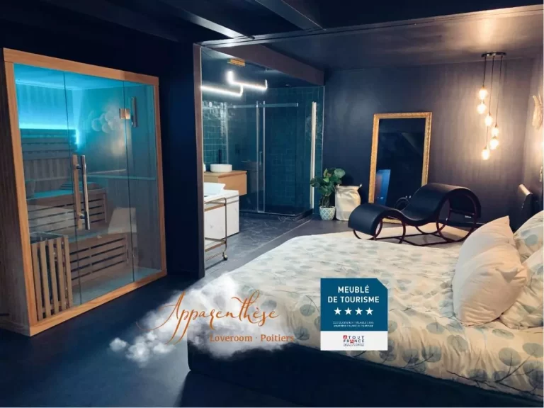Apparenthèse Love Room Jacuzzi Sauna