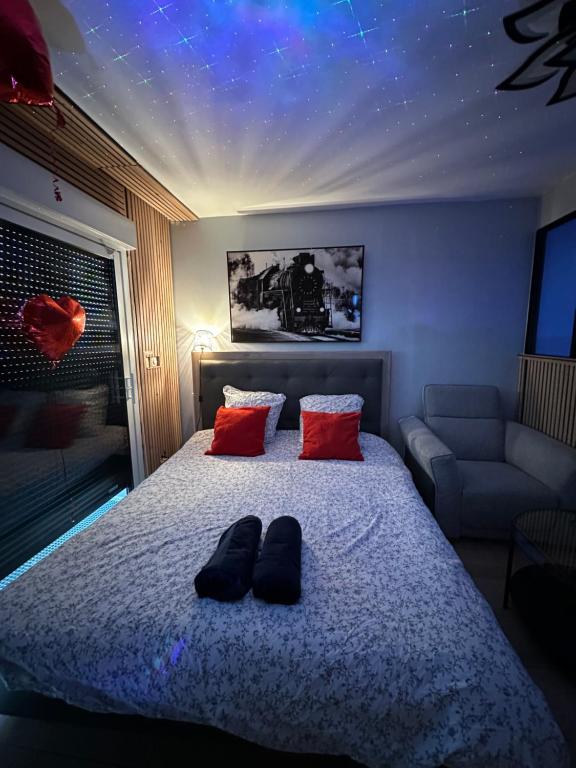 Chambre avec jacuzzi