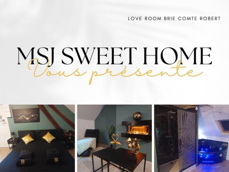 Love Room - Jacuzzi - Cheminée