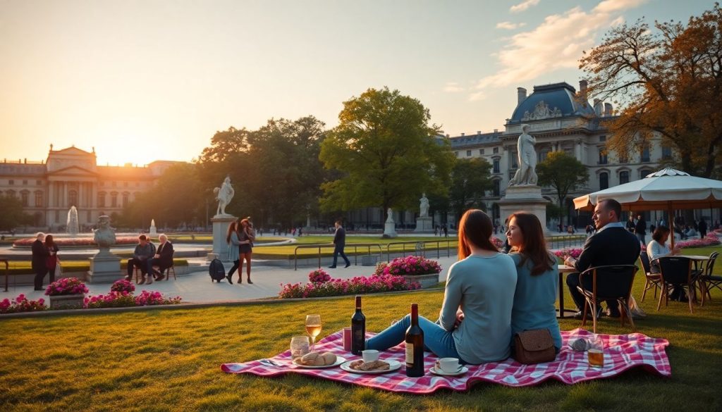 Jardin des Tuileries : une escapade romantique à Paris