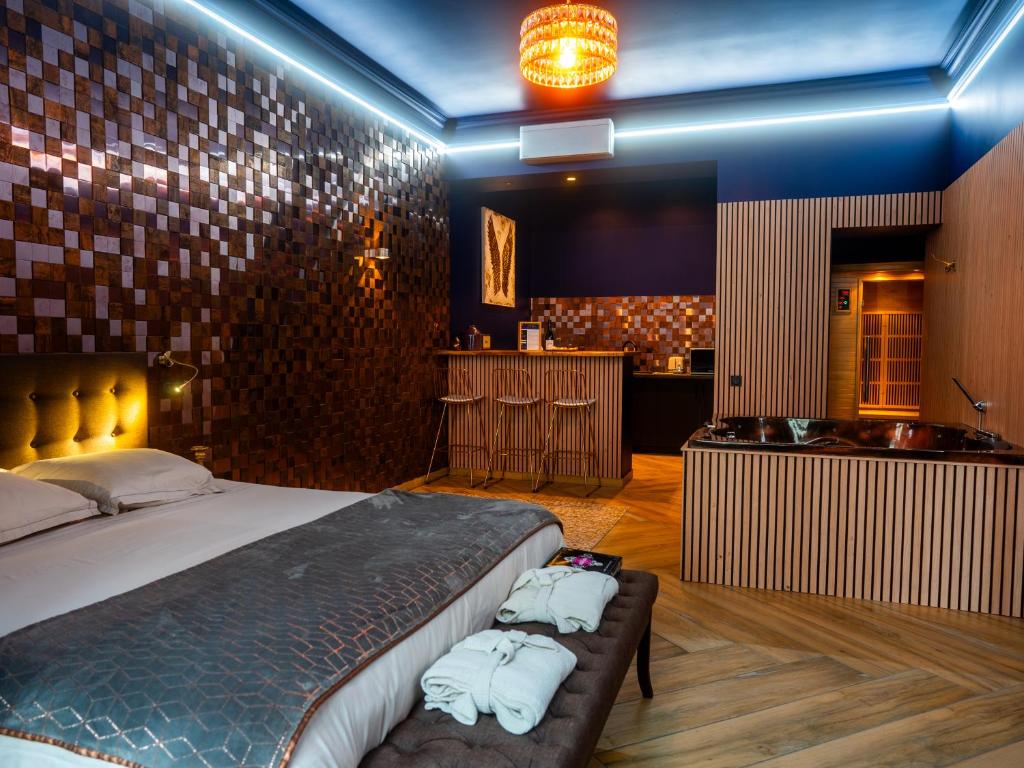 Le Voluptueux – Sauna et Jacuzzi au Centre-Ville | Détente et Bien-être