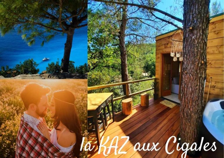Cabane dans les arbres 'La Kaz aux Cigales'