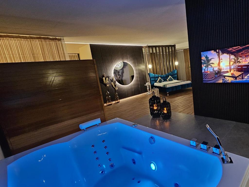 Spa privatif et sauna à Sursee