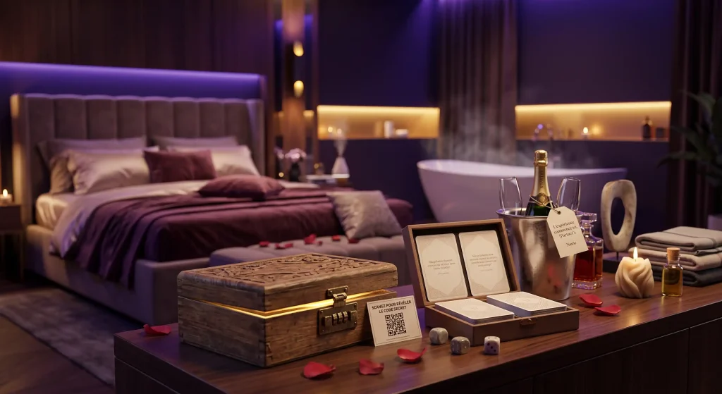 Upselling en Love Room : Les secrets pour doubler le panier moyen de vos voyageurs (sans forcer)