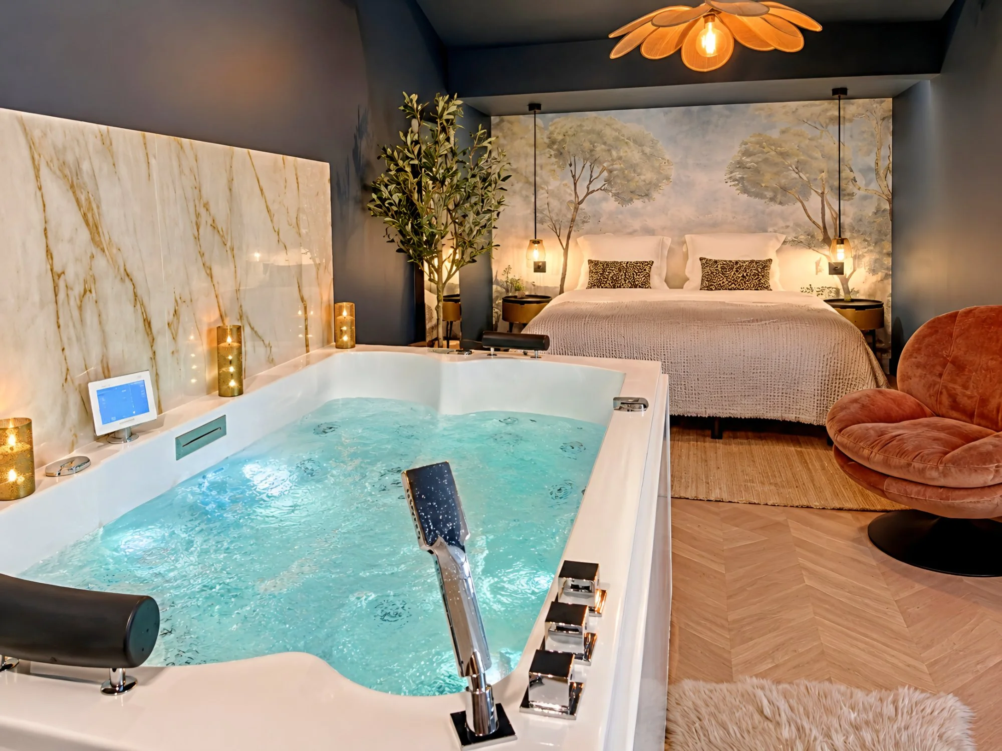 Suite Spa Premium avec jacuzzi privatif et sauna - Domaine Dorimar - Photo 1